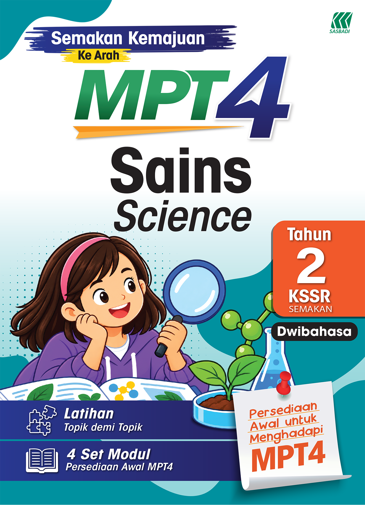 Semakan Kemajuan ke Arah MPT4 Sains Tahun 2 Cover